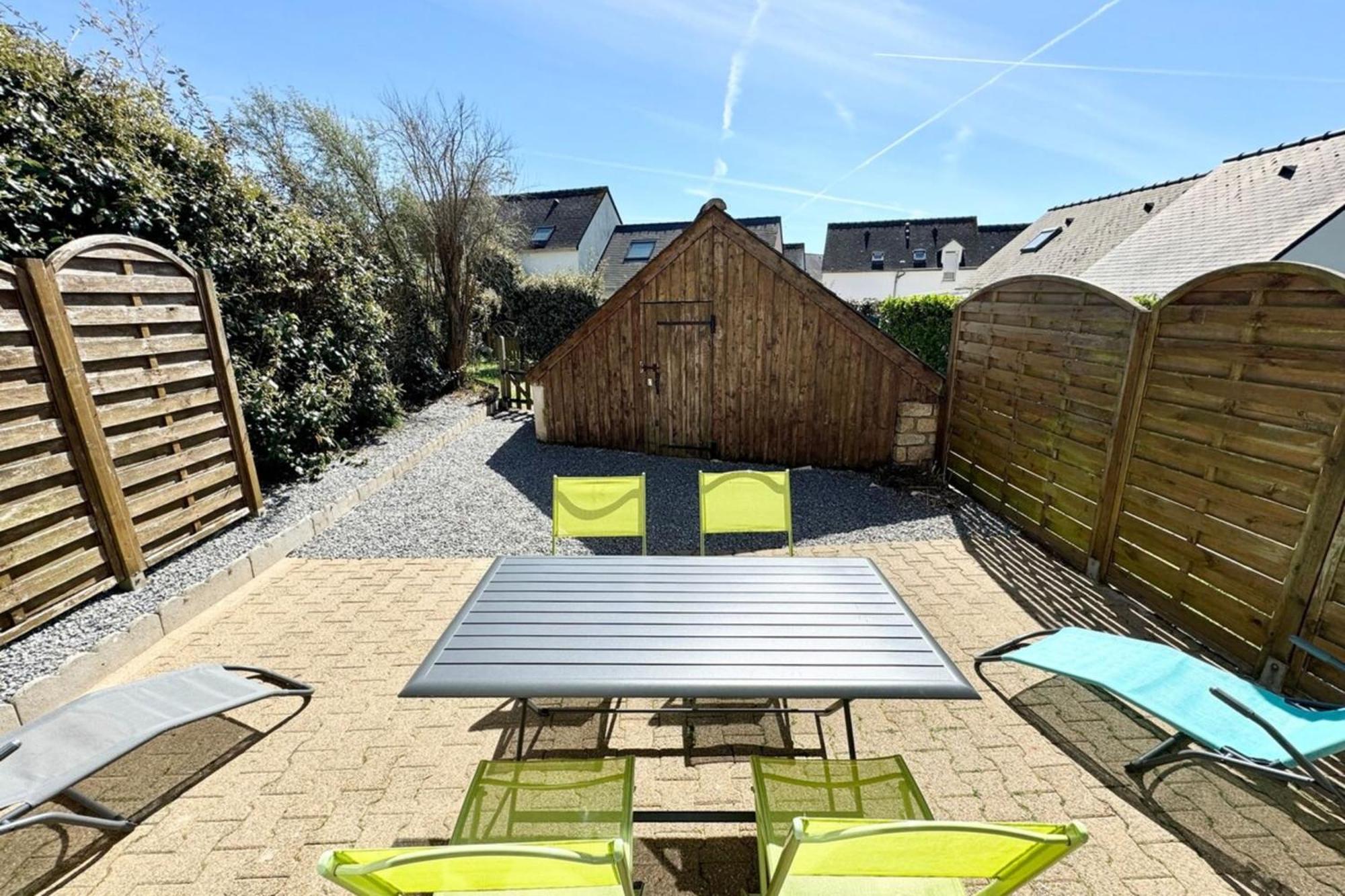 Charmante Maisonnette Terrasse - Proche Plages Guidel Exterior foto